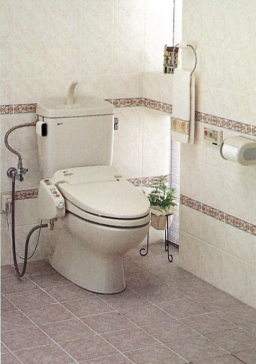 トイレであることを忘れそう。そんな居住性の高い空間づくりをしてみては。